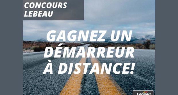 Gagnez un démarreur à distance (320$)