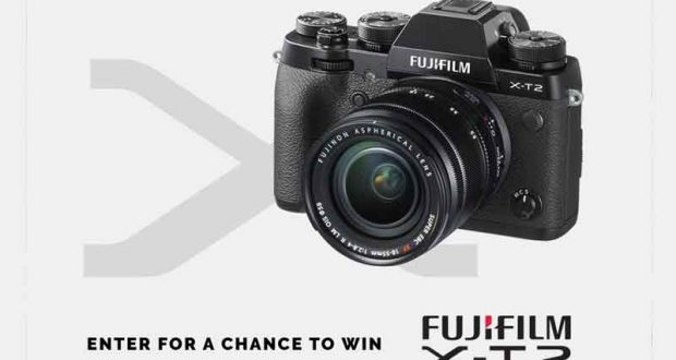 Gagnez une caméra Fujifilm X-T2 (1899$)