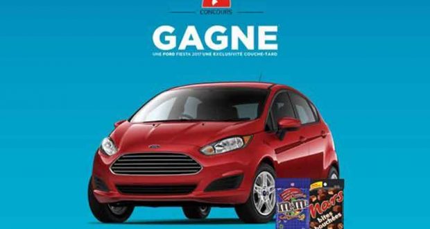 Gagnez une voiture Ford Fiesta 2017 (24 711 $)