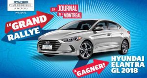 Gagnez une voiture Hyundai Elantra GL 2018