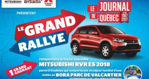 Gagnez une voiture Mitsubishi RVR ES 2018