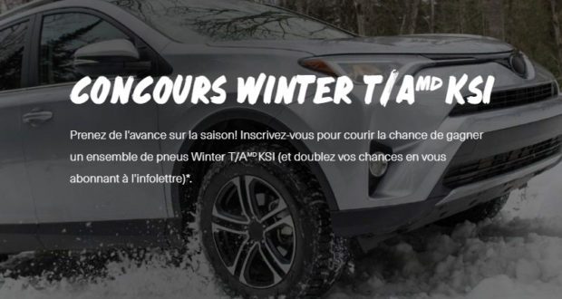 Un ensemble de pneus Winter TAMD KSI de 1104$