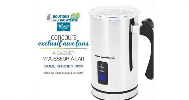 Un mousseur à lait de la marque Cool Kitchen Pro