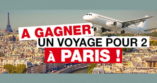 Un voyage à Paris pour deux personnes (3750$)