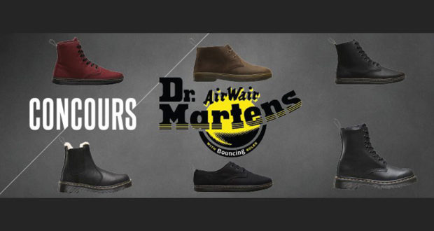 Une paire de bottes Dr. Martens au choix (200$)