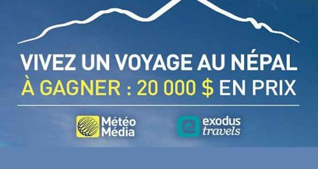 Voyage de 11 jours pour 2 au Népal (20000$)