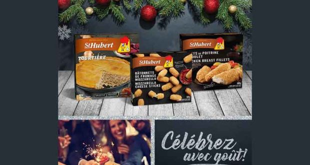 250$ en coupons rabais de produits St-Hubert en épicerie