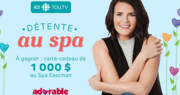 Carte-cadeau de 1 000 $ échangeable au Spa Eastman