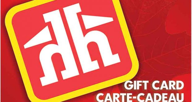 Carte-cadeau de 50$ chez Home Hardware