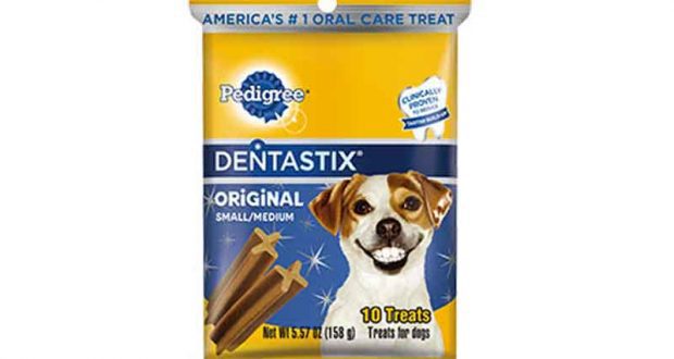 Emballage gratuit DentaStix de Pedigree