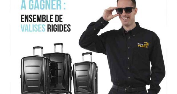 Ensemble de valises rigides de 400$