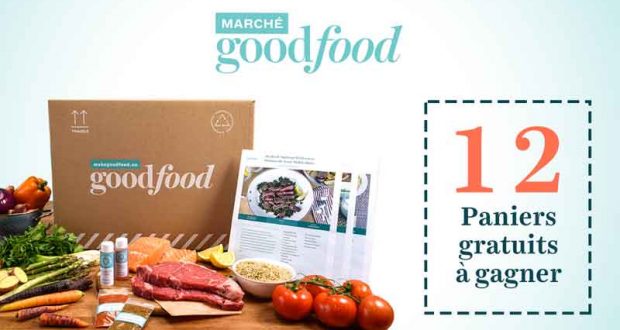 Gagnez l’un des 12 paniers Marché Goodfood