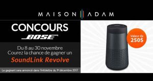 Haut-parleur sans fil et bluetooth BOSE Revolve de 250 $