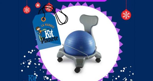 Le ballon-chaise Kit Planète