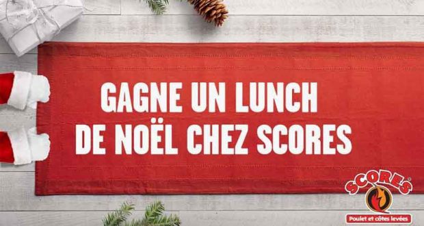 Lunch de Noël pour 35 personnes de ton bureau chez Scores