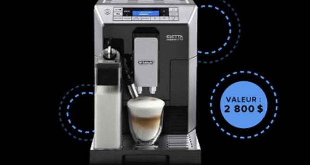 Machine à Espresso Delonghi « Eletta Cappuccino Top! » 2800$