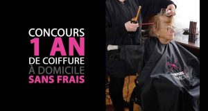 Un an de coiffure à domicile pour vous-même ou un proche