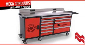 Un coffre d'outils Rousseau Métal