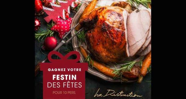 Un festin pour 10 personnes pour le temps des fêtes