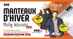 Un manteau d’hiver de la marque Helly Hansen