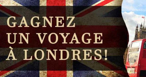 Voyage à Londres pour 2 personnes