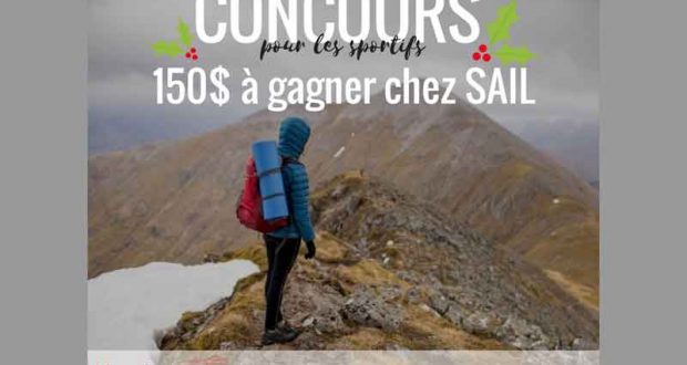 150$ de carte-cadeau chez SAIL