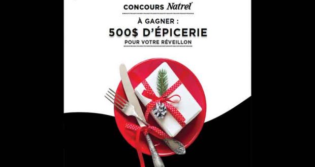 500 $ d'épicerie