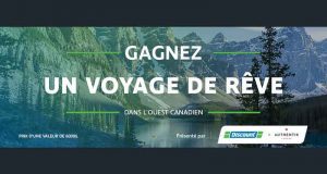 5900$ pour un voyage dans l'Ouest canadien