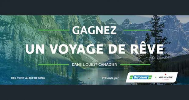 5900$ pour un voyage dans l'Ouest canadien