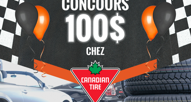 Carte-cadeau Canadian Tire de 100$