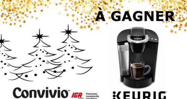 Ensemble cafetière Keurig de 800 $