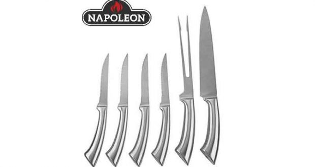 Ensemble de couteaux du chef Napoléon pour le BBQ
