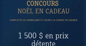 Escapade détente pour 2 personnes (870 $)