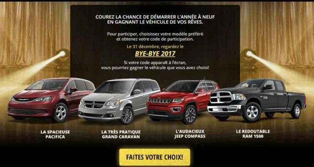 Gagnez le véhicule de vos rêves (48 215 $)