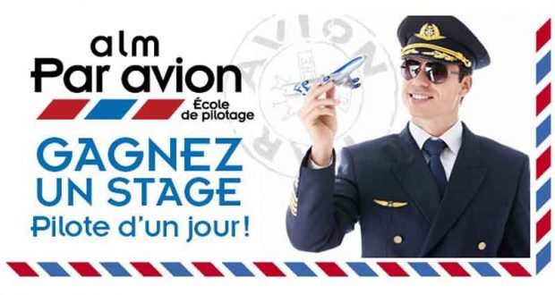 Gagnez un stage Pilote d'un jour