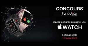 Gagnez une Apple Watch (450$)