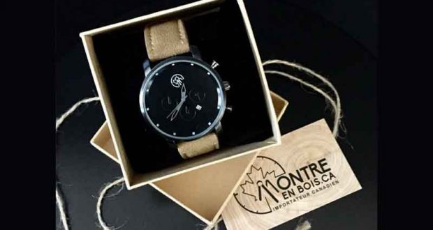 Montre Cronclass graphite (valeur de 175$)