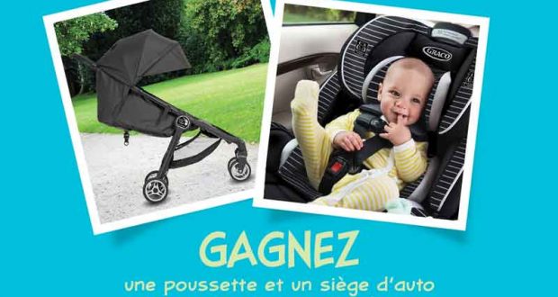 Poussette et siège d'auto de 750 $