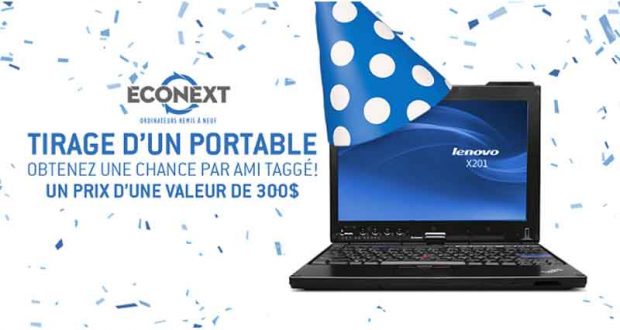 Un ordinateur portable Lenovo x201 i5 4go