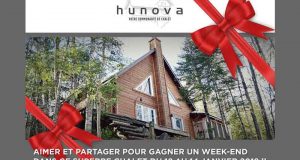 Une fin de semaine au chalet le givre des bois