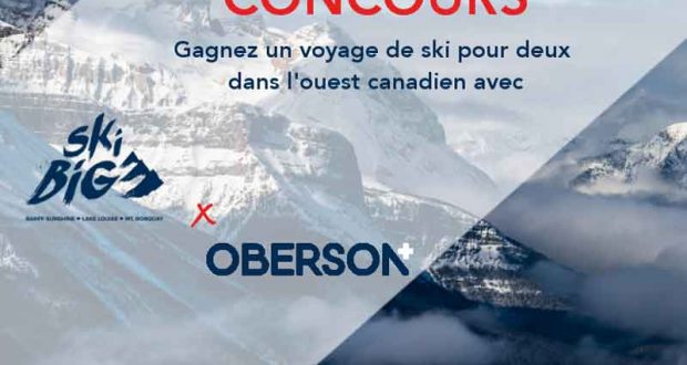 Voyage de ski pour deux dans l'ouest canadien