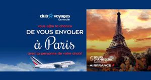 2 Billets d'avion aller-retour vers Paris