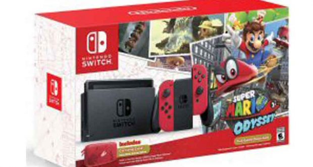 3 éditions Super Mario Odyssey de Nintendo Switch (469$)