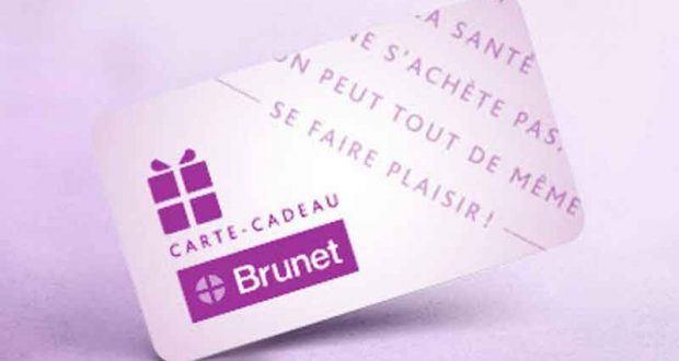 Carte cadeau de 250$ chez Brunet