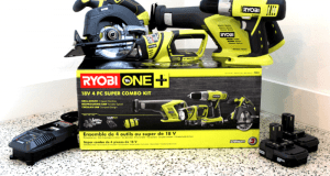 Coffret Super Combo Ryobi ONE 18V 4 pièces