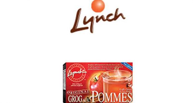 Coupon de 1$ sur les Grog aux Pommes Lynch 230g