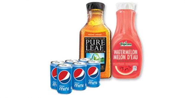 Coupon de 1$ sur Pepsi, Pure Leaf, Montellier ou Tropicana