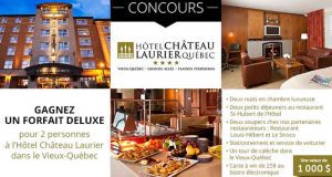 Forfait au Château Laurier ou à la Station Touristique Duchesnay