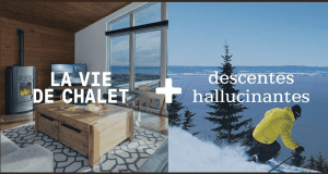 Forfait nuitées pour 4 + ski dans Charlevoix