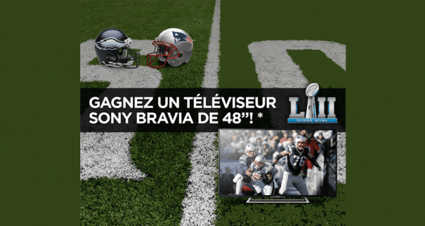 Gagnez un téléviseur Sony Bravia de 48